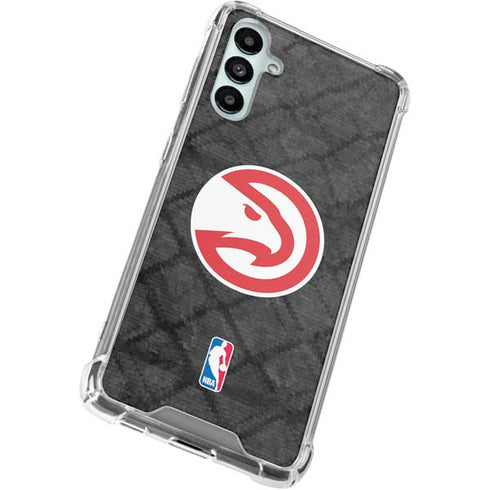 NBA Atlanta Hawks Dark Rust Galaxy A15 5G Clear Case